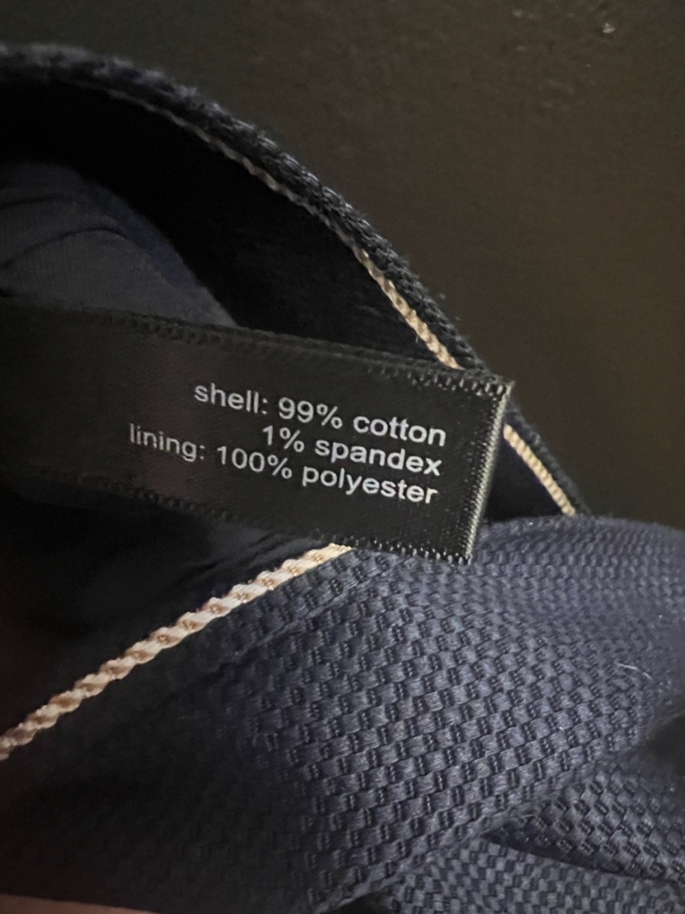 The Limited Nautical Rope Striped Pencil Skirt with Gold Zipper Detail - Picture 3 of 4